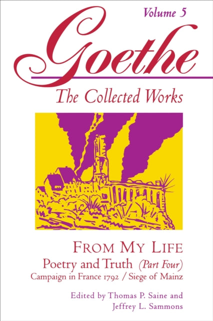 Book cover of: Goethe, Volume 5