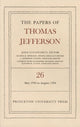 Book cover of: Papers of Thomas Jefferson, Volume 26. By: Thomas Jefferson