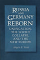 Book cover of: Russia and Germany Reborn. By: Angela E. Stent