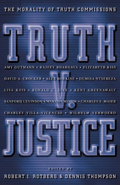 Book cover of: Truth v. Justice