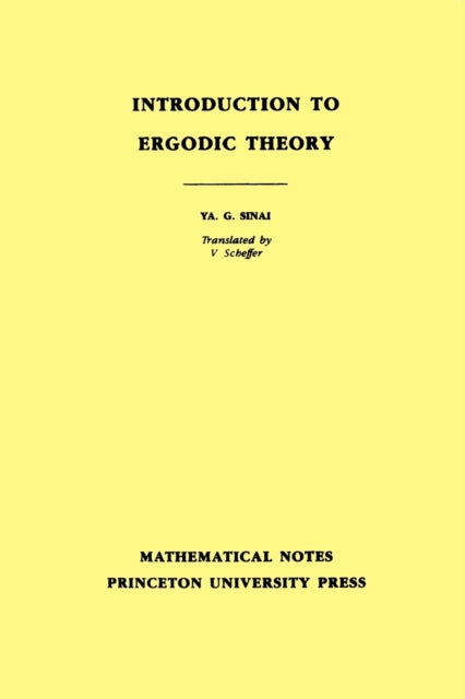 Book cover of: Introduction to Ergodic Theory