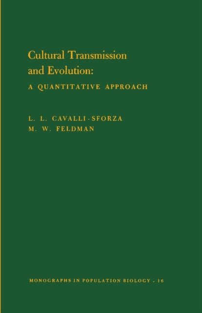 Book cover of: Cultural Transmission and Evolution