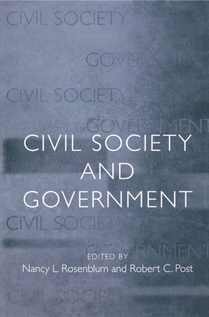 Book cover of: Civil Society and Government