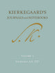 Book cover of: Kierkegaard's Journals and Notebooks, Volume 1