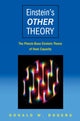 Book cover of: Einstein's Other Theory