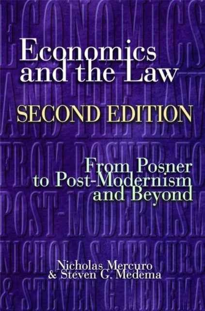 Book cover of: Economics and the Law. By: Nicholas Mercuro