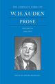 Book cover of: Complete Works of W. H. Auden: Prose, Volume III. By: W. H. Auden