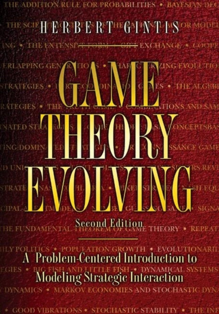 Book cover of: Game Theory Evolving. By: Herbert M. Gintis