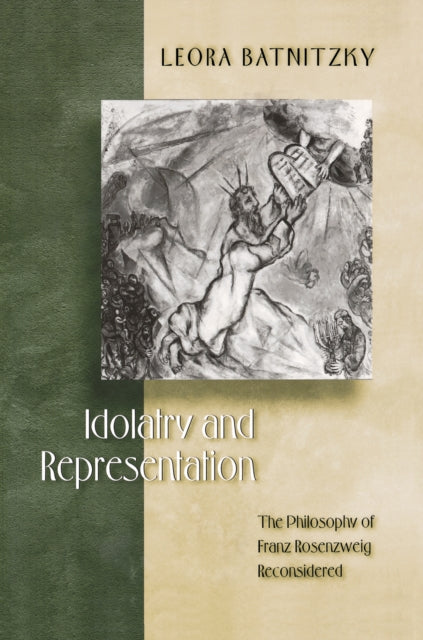 Book cover of: Idolatry and Representation. By: Leora Batnitzky
