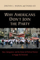 Book cover of: Why Americans Don't Join the Party. By: Zoltan Hajnal