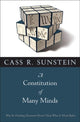 Book cover of: Constitution of Many Minds. By: Cass R. Sunstein