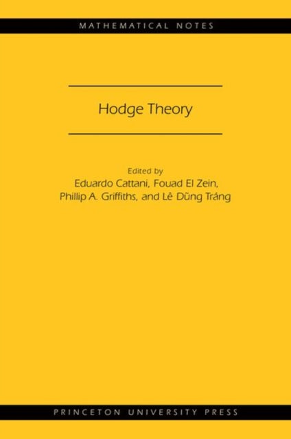 Book cover of: Hodge Theory. By: Eduardo Cattani