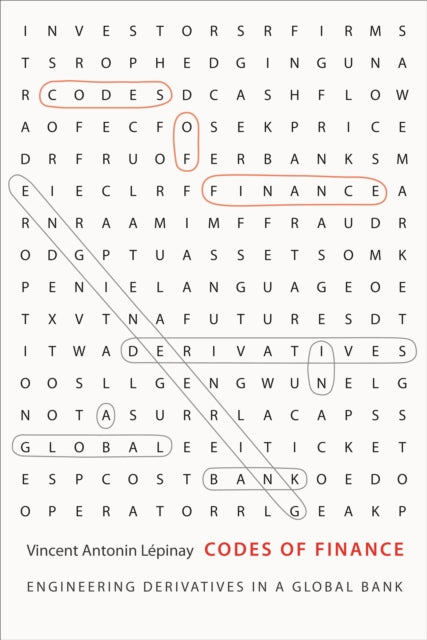 Book cover of: Codes of Finance. By: Vincent Antonin Lépinay