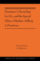 Book cover of: Eisenstein Cohomology for GLN and the Special Values of Rankin–Selberg L-Functions. By: Anantharam Raghuram