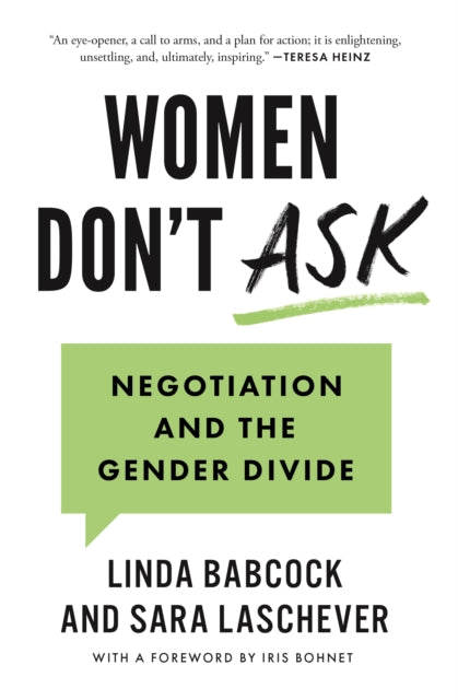 Book cover of: Women Don't Ask. By: Linda Babcock