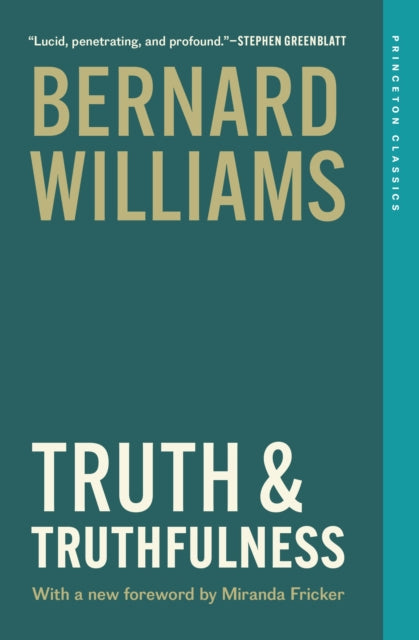 Book cover of: Truth and Truthfulness. By: Bernard Williams