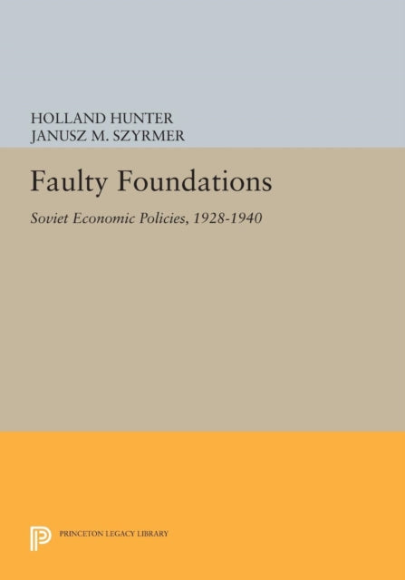 Book cover of: Faulty Foundations. By: Holland Hunter