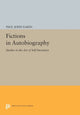 Book cover of: Fictions in Autobiography. By: Paul John Eakin
