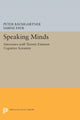 Book cover of: Speaking Minds. By: Peter Baumgartner