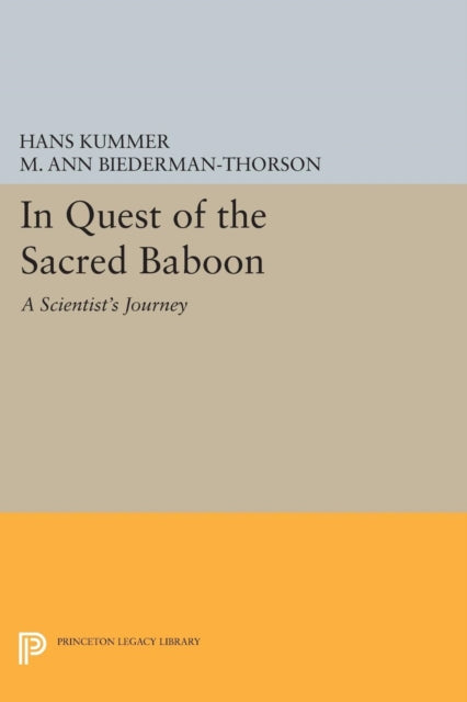 Book cover of: In Quest of the Sacred Baboon. By: Hans Kummer