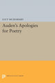 Book cover of: Auden's Apologies for Poetry. By: Lucy McDiarmid