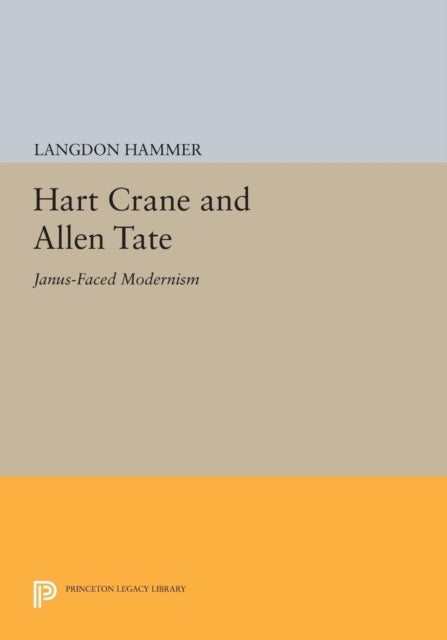 Book cover of: Hart Crane and Allen Tate. By: Langdon Hammer