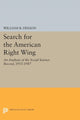 Book cover of: Search for the American Right Wing. By: Hixson, William B., Jr.