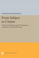 Book cover of: From Subject to Citizen. By: Sudhir Hazareesingh