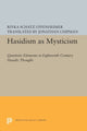Book cover of: Hasidism as Mysticism. By: Rivka Schatz Uffenheimer