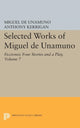 Book cover of: Selected Works of Miguel de Unamuno, Volume 7. By: Miguel de Unamuno