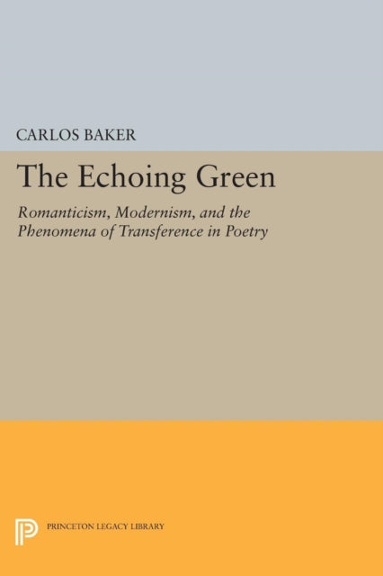 Book cover of: Echoing Green. By: Carlos Baker