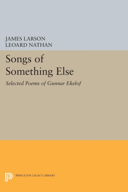 Book cover of: Songs of Something Else. By: James Larson