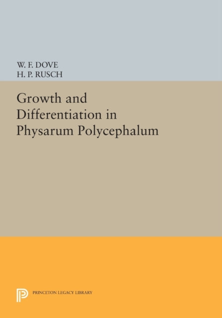 Book cover of: Growth and Differentiation in Physarum Polycephalum. By: William F. Dove