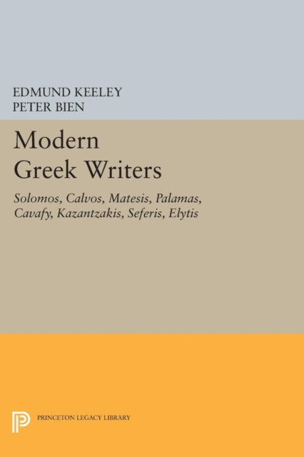 Book cover of: Modern Greek Writers. By: Edmund Keeley