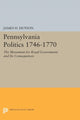 Book cover of: Pennsylvania Politics 1746-1770. By: James H. Hutson