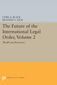 Book cover of: Future of the International Legal Order, Volume 2. By: Cyril E. Black