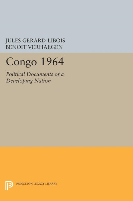 Book cover of: Congo 1964. By: Jules Gerard-Libois