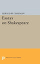 Book cover of: Essays on Shakespeare. By: Gerald Wester Chapman
