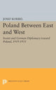 Book cover of: Poland Between East and West. By: Josef Korbel