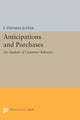 Book cover of: Anticipations and Purchases. By: Francis Thomas Juster