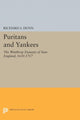 Book cover of: Puritans and Yankees. By: Richard Spencer Dunn