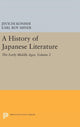 Book cover of: History of Japanese Literature, Volume 2. By: Jin'ichi Konishi