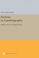 Book cover of: Fictions in Autobiography. By: Paul John Eakin