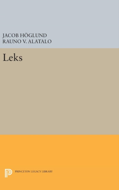 Book cover of: Leks. By: Jacob Höglund