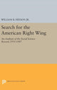 Book cover of: Search for the American Right Wing. By: Hixson, William B., Jr.