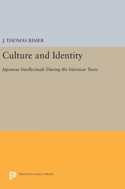 Book cover of: Culture and Identity. By: J. Thomas Rimer