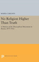 Book cover of: No Religion Higher Than Truth. By: Maria Carlson