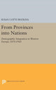 Book cover of: From Provinces into Nations. By: Susan Cotts Watkins