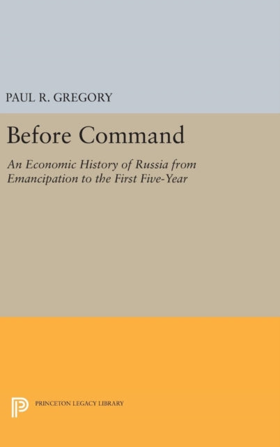 Book cover of: Before Command. By: Paul R. Gregory