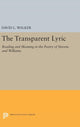 Book cover of: Transparent Lyric. By: David L. Walker